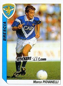 Figurina Marco Piovanelli - Italy Tutto Calcio 1994-1995 - Sl