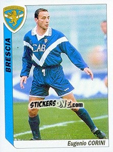 Sticker Eugenio Corini - Italy Tutto Calcio 1994-1995 - Sl