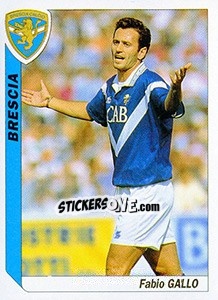 Cromo Fabio Gallo - Italy Tutto Calcio 1994-1995 - Sl