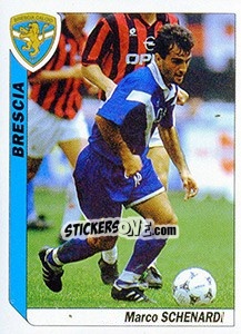 Sticker Marco Schenardi - Italy Tutto Calcio 1994-1995 n. 33 - Sl