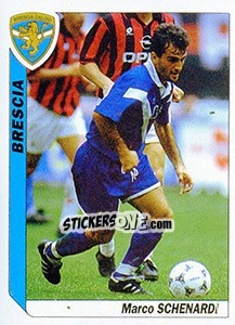 Cromo Marco Schenardi - Italy Tutto Calcio 1994-1995 - Sl