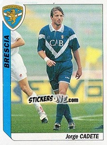 Sticker Jorge Cadete - Italy Tutto Calcio 1994-1995 - Sl