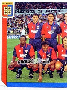 Sticker Squadra (puzzle 1) - Italy Tutto Calcio 1994-1995 n. 38 - Sl