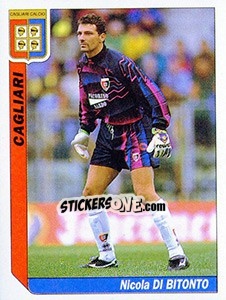 Cromo Nicola Di Bitonto - Italy Tutto Calcio 1994-1995 - Sl