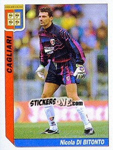 Cromo Nicola Di Bitonto - Italy Tutto Calcio 1994-1995 n. 41 - Sl