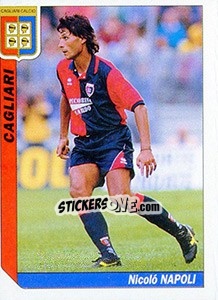 Figurina Nicoló Napoli - Italy Tutto Calcio 1994-1995 - Sl