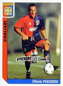 Figurina Vittorio Pusceddu - Italy Tutto Calcio 1994-1995 - Sl