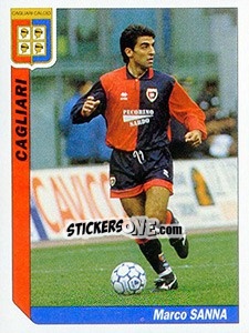 Sticker Marco Sanna - Italy Tutto Calcio 1994-1995 n. 49 - Sl