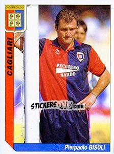 Sticker Pierpaolo Bisoli - Italy Tutto Calcio 1994-1995 - Sl