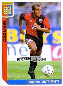 Figurina Christian Lantignotti - Italy Tutto Calcio 1994-1995 - Sl