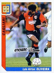Sticker Luis Airton Oliviera - Italy Tutto Calcio 1994-1995 n. 54 - Sl