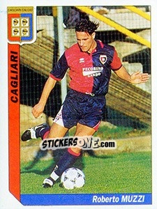 Sticker Roberto Muzzi - Italy Tutto Calcio 1994-1995 - Sl