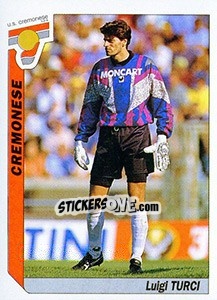 Cromo Luigi Turci - Italy Tutto Calcio 1994-1995 - Sl