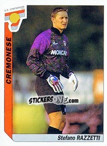Sticker Stefano Razzetti - Italy Tutto Calcio 1994-1995 - Sl