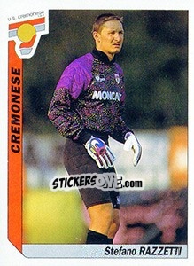 Sticker Stefano Razzetti - Italy Tutto Calcio 1994-1995 n. 60 - Sl
