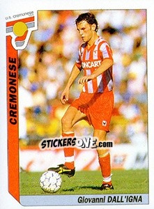 Sticker Giovanni Dall'Igna - Italy Tutto Calcio 1994-1995 - Sl