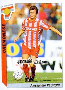 Sticker Alessandro Pedroni - Italy Tutto Calcio 1994-1995 n. 62 - Sl