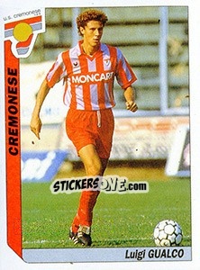Cromo Luigi Gualco - Italy Tutto Calcio 1994-1995 - Sl
