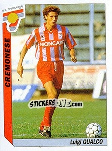 Sticker Luigi Gualco - Italy Tutto Calcio 1994-1995 n. 64 - Sl