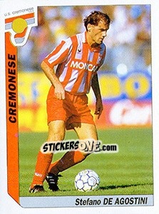 Sticker Stefano De Agostini - Italy Tutto Calcio 1994-1995 n. 66 - Sl