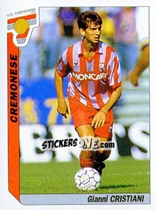 Cromo Gianni Cristiani - Italy Tutto Calcio 1994-1995 - Sl