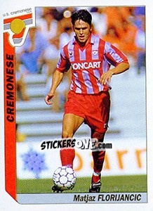 Sticker Matjaz Florijancic - Italy Tutto Calcio 1994-1995 - Sl