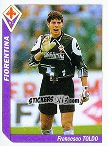 Sticker Francesco Toldo - Italy Tutto Calcio 1994-1995 n. 78 - Sl