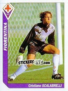 Sticker Cristiano Scalabrelli - Italy Tutto Calcio 1994-1995 - Sl