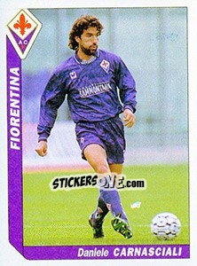 Figurina Daniele Carnasciali - Italy Tutto Calcio 1994-1995 - Sl