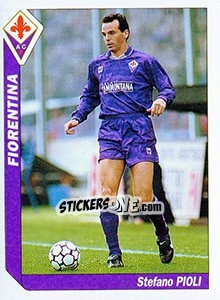 Figurina Stefano Pioli - Italy Tutto Calcio 1994-1995 - Sl