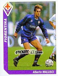 Sticker Alberto Malusci - Italy Tutto Calcio 1994-1995 - Sl