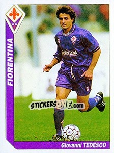 Cromo Giovanni Tedesco - Italy Tutto Calcio 1994-1995 - Sl