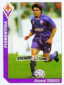 Sticker Giovanni Tedesco - Italy Tutto Calcio 1994-1995 n. 87 - Sl