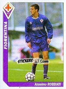 Figurina Anselmo Robbiati - Italy Tutto Calcio 1994-1995 - Sl