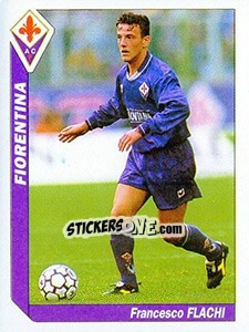 Sticker Francesco Flachi - Italy Tutto Calcio 1994-1995 n. 93 - Sl