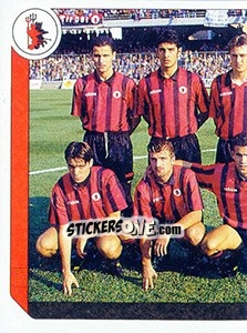 Figurina Squadra (puzzle 1) - Italy Tutto Calcio 1994-1995 - Sl