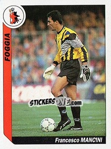 Sticker Francesco Mancini - Italy Tutto Calcio 1994-1995 - Sl