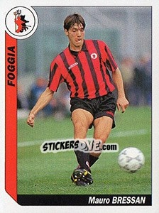 Sticker Mauro Bressan - Italy Tutto Calcio 1994-1995 n. 106 - Sl