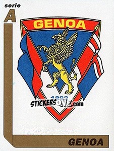 Sticker Scudetto - Italy Tutto Calcio 1994-1995 - Sl