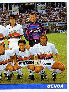 Sticker Squadra (puzzle 2) - Italy Tutto Calcio 1994-1995 - Sl