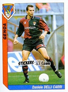Sticker Daniele Delli Carri - Italy Tutto Calcio 1994-1995 n. 120 - Sl