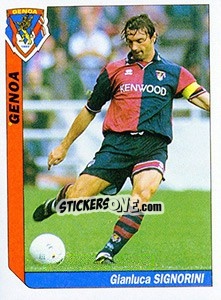 Sticker Gianluca Signorini - Italy Tutto Calcio 1994-1995 - Sl