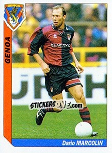 Sticker Dario Marcolin - Italy Tutto Calcio 1994-1995 n. 125 - Sl