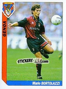 Sticker Mario Bortolazzi - Italy Tutto Calcio 1994-1995 - Sl