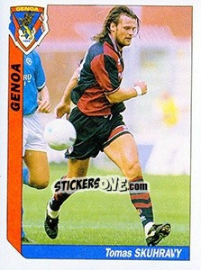 Sticker Tomas Skuhravy - Italy Tutto Calcio 1994-1995 n. 130 - Sl