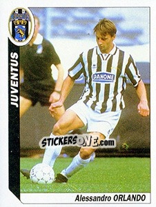 Figurina Alessandro Orlando - Italy Tutto Calcio 1994-1995 - Sl