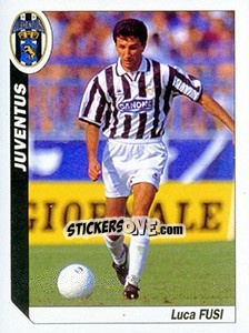 Figurina Luca Fusi - Italy Tutto Calcio 1994-1995 - Sl