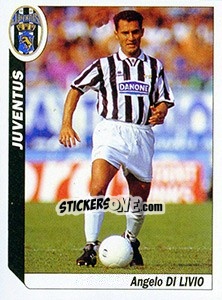 Sticker Angelo Di Livio - Italy Tutto Calcio 1994-1995 n. 165 - Sl