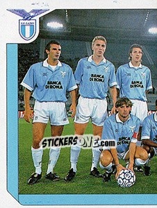 Cromo Squadra (puzzle 1) - Italy Tutto Calcio 1994-1995 - Sl