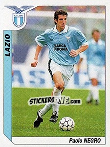 Figurina Paolo Negro - Italy Tutto Calcio 1994-1995 - Sl